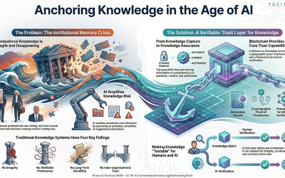 When Institutions Forget: Why Knowledge Needs a Trust Layer in the Age of AI